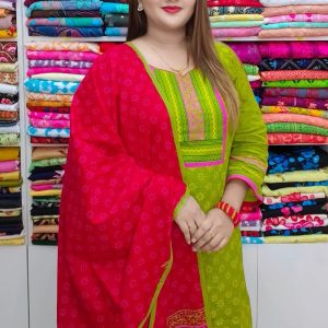 আনরেডি ভিআইপি ব্লক প্রিন্ট কামিজ:737