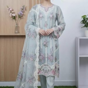 আনরেডি এম্বোডারি পার্টি ড্রেস:1118