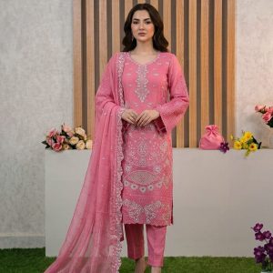 আনরেডি এম্বোডারি পার্টি ড্রেস:1134