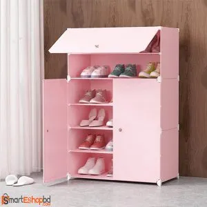 6 Layer Portable Plastic Shoes Rack:2008